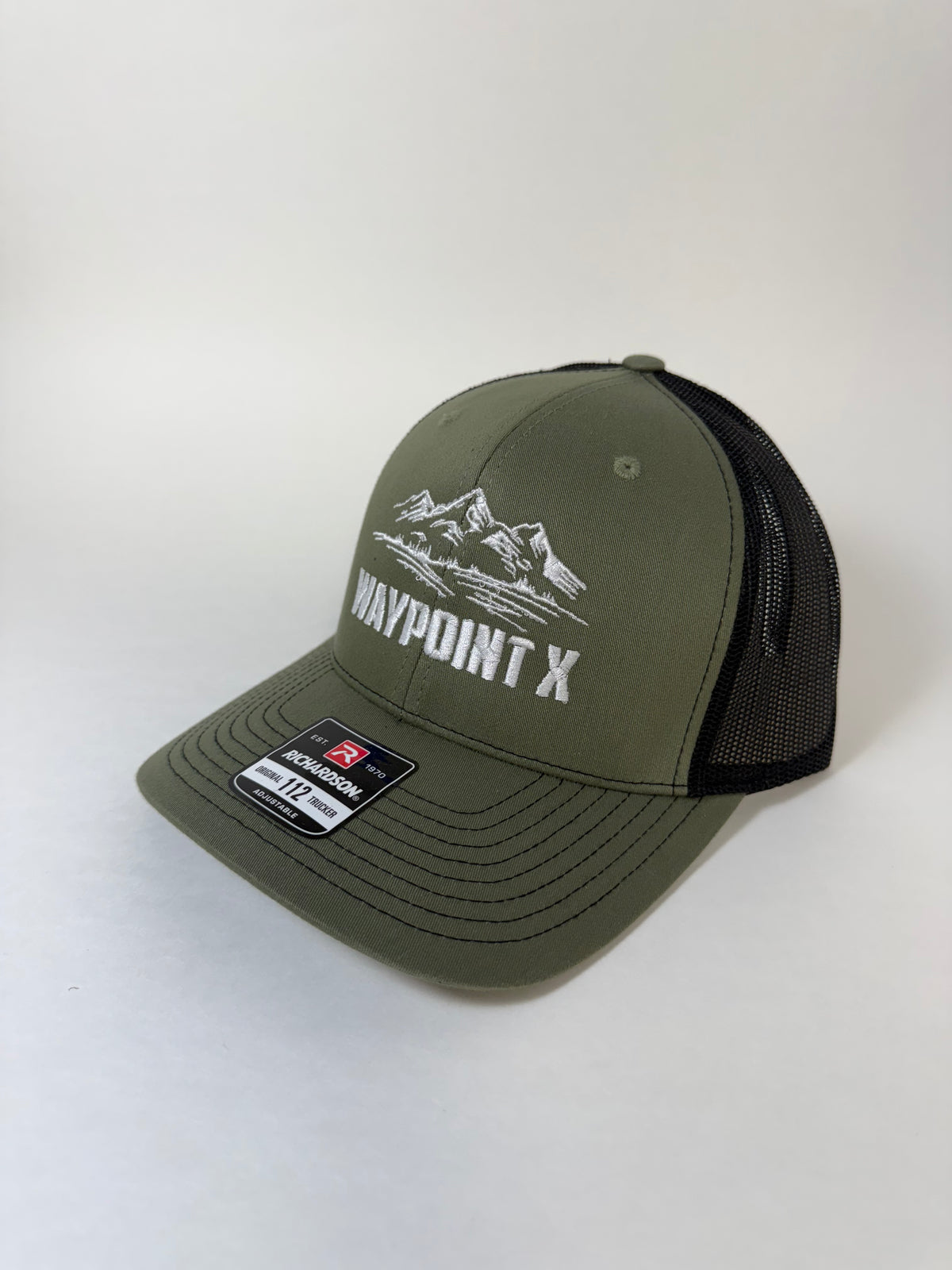 Waypoint X White Embroidered Hat