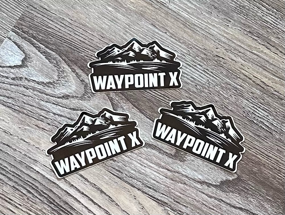 Waypoint X Stickers