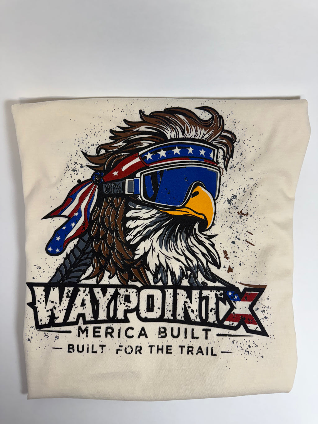 Waypoint X ’Merica Built Trail Tee – Natural